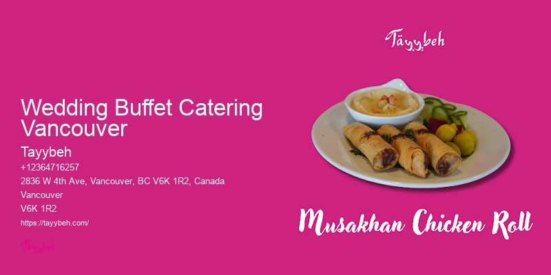 Budget-Friendly Catering Wedding Buffet Catering Vancouver