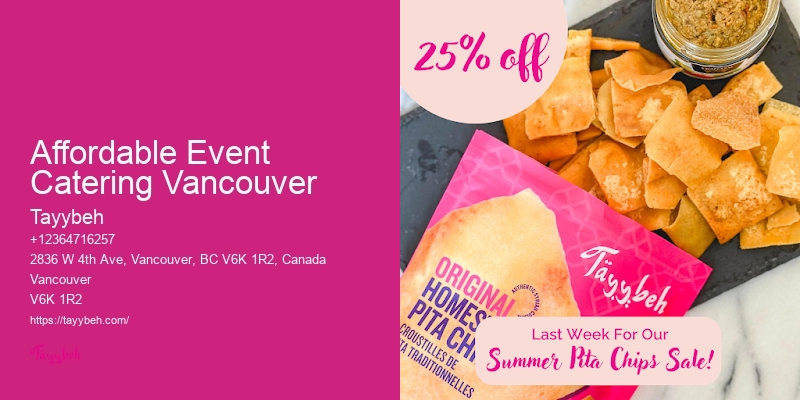 Individual Lunch Box Catering Affordable Event Catering Vancouver