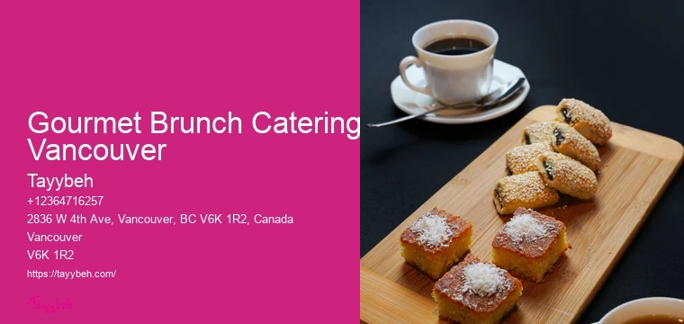 Best Catering In Gourmet Brunch Catering Vancouver