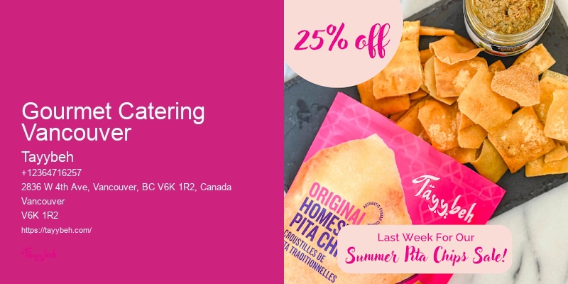 Gourmet Catering Vancouver Office Lunch Catering
