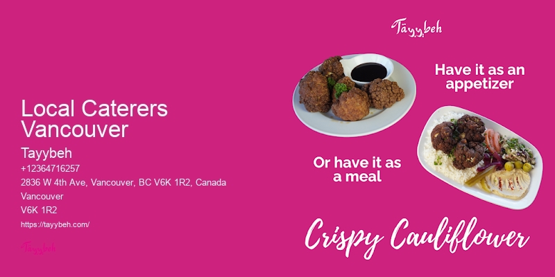 Top-Rated Catering Local Caterers Vancouver