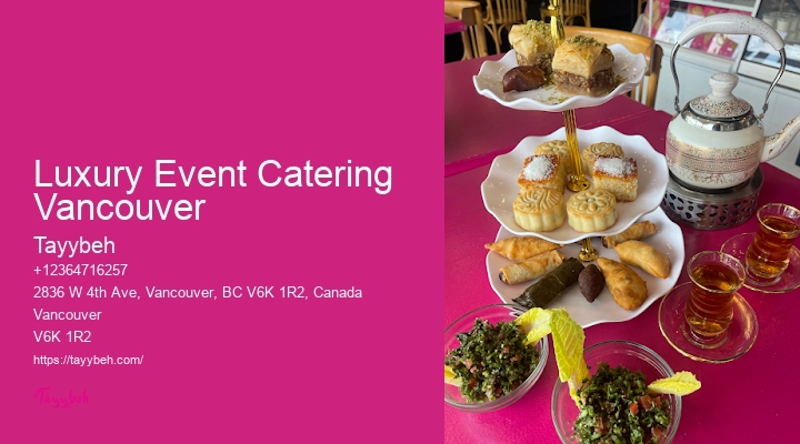 Food Truck Catering Luxury Event Catering Vancouver