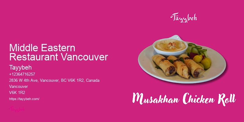 Lunch Catering For Offices Middle Eastern Restaurant Vancouver