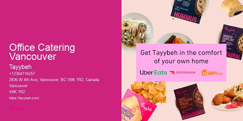 Office Catering Vancouver