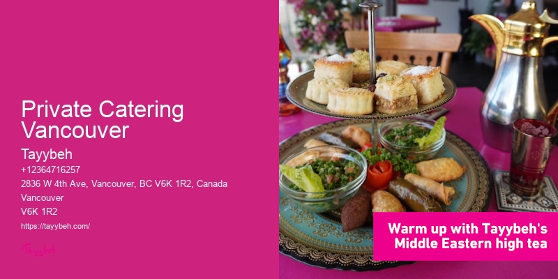 Private Catering Vancouver