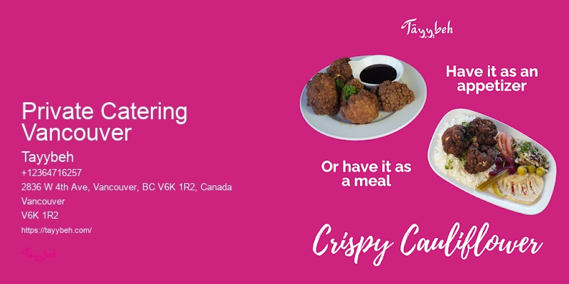 Private Catering Vancouver Brunch Catering for Events