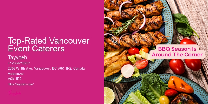 Family-Style Halal Catering Top-Rated Vancouver Event Caterers