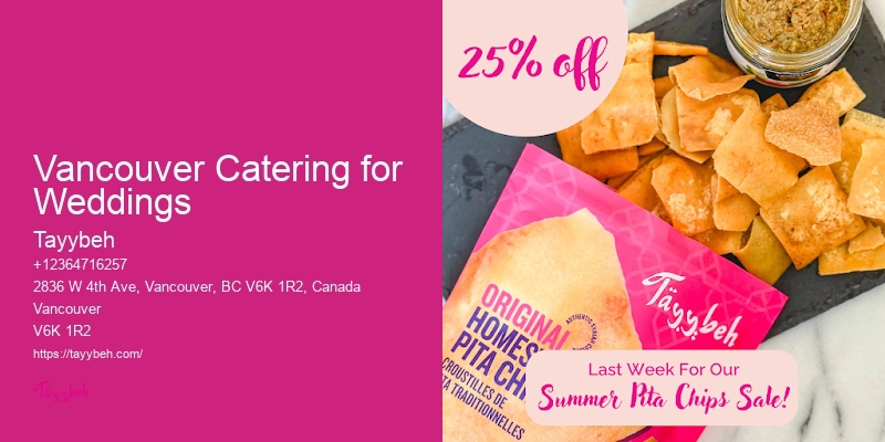 Buffet Catering For Parties Vancouver Catering for Weddings