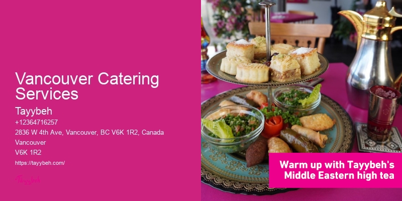 Brunch Catering Vancouver Catering Services