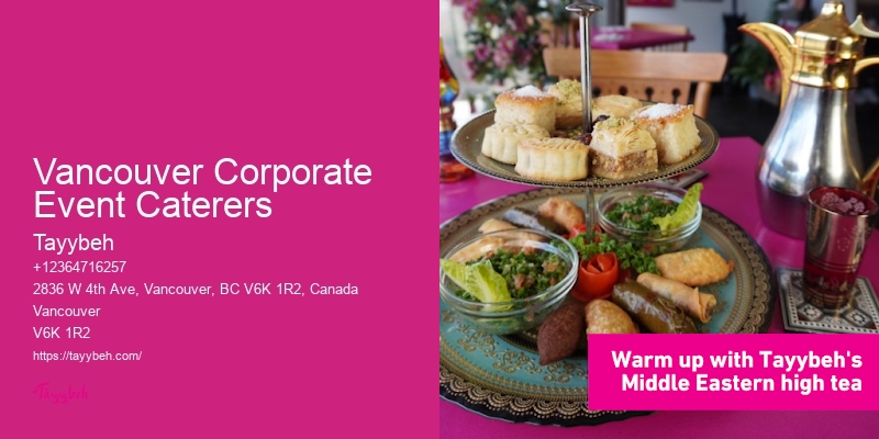 Vancouver Corporate Event Caterers