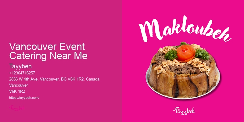 Lunch Catering For Small Groups Vancouver Event Catering Near Me