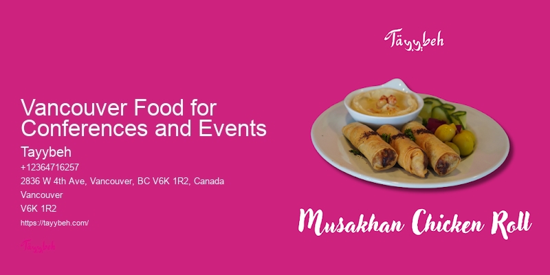 Organic Brunch Catering Vancouver Food for Conferences and Events