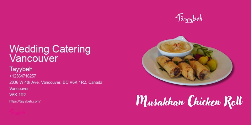 Wedding Catering Vancouver Food for Conferences and Events