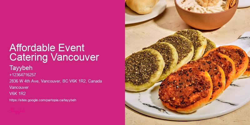 Affordable Event Catering Affordable Event Catering Vancouver
