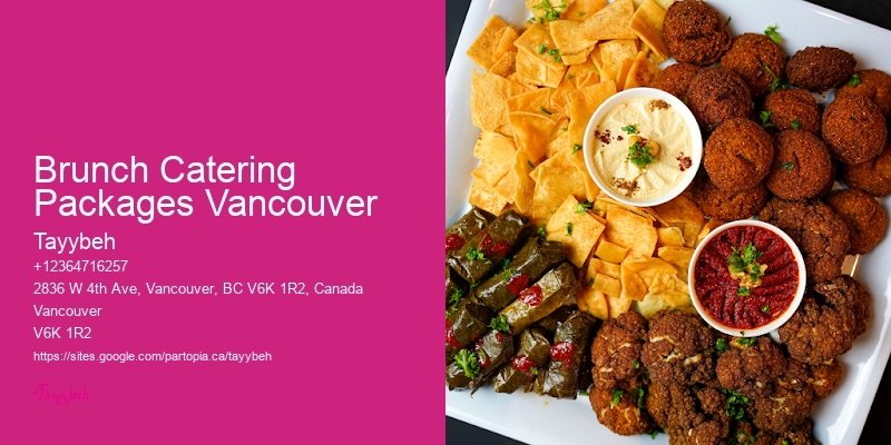 Brunch Catering Packages Vancouver Lunch Catering With Dietary Options