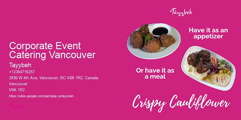 Corporate Event Catering Vancouver Catering For Corporate Events
