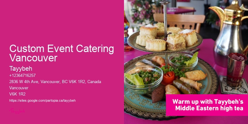 Ethnic Wedding Catering Custom Event Catering Vancouver