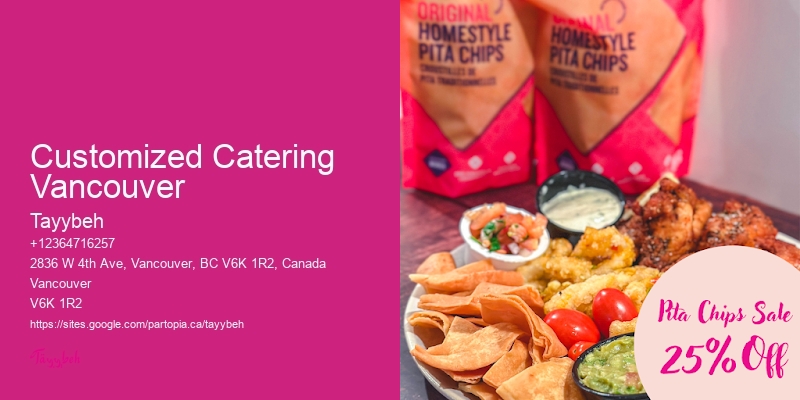 Unique Pop-Up Dinner Experiences Customized Catering Vancouver