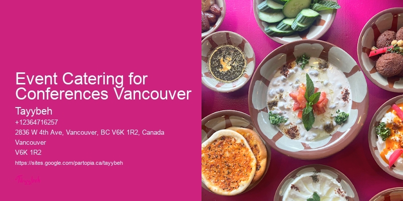 Affordable Office Catering Event Catering for Conferences Vancouver