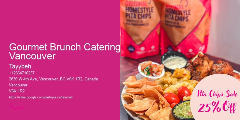 Gourmet Brunch Catering Vancouver Catering for Office Lunches