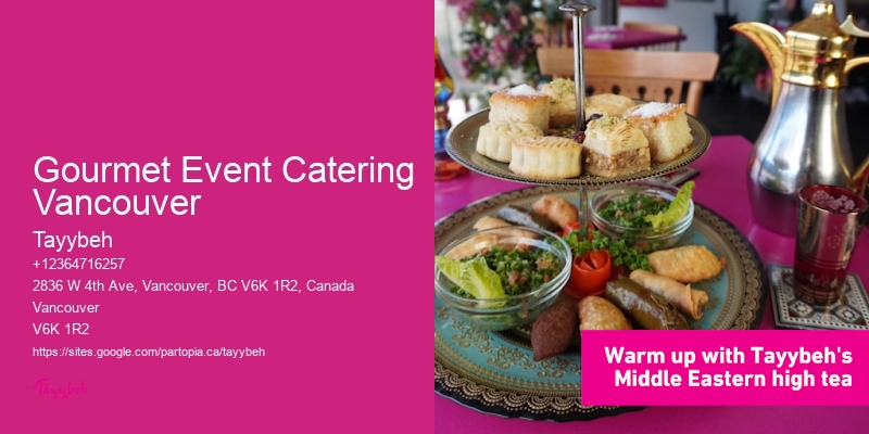 Gourmet Event Catering Vancouver