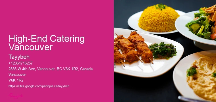 Vegan Office Catering High-End Catering Vancouver
