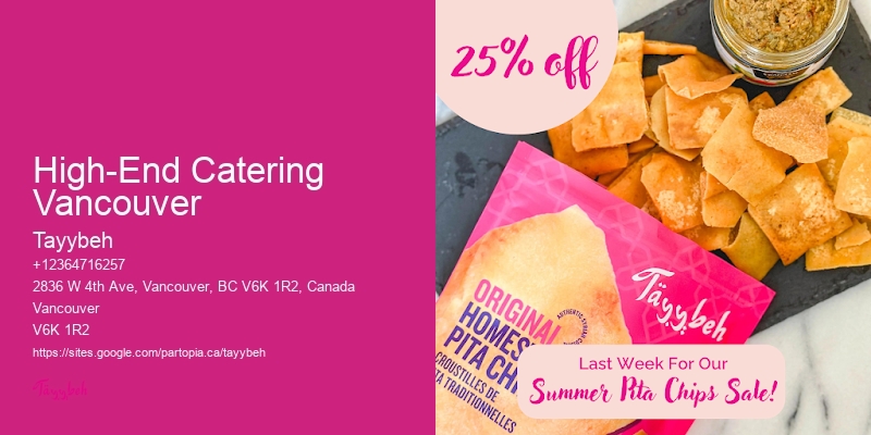 Catering Companies in High-End Catering Vancouver