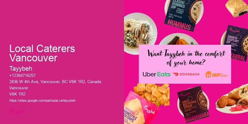Healthy Lunch Catering Local Caterers Vancouver