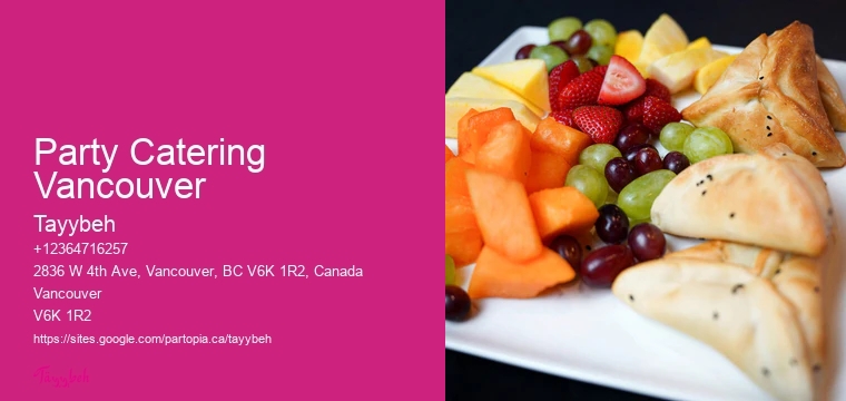 Best Caterers in Party Catering Vancouver