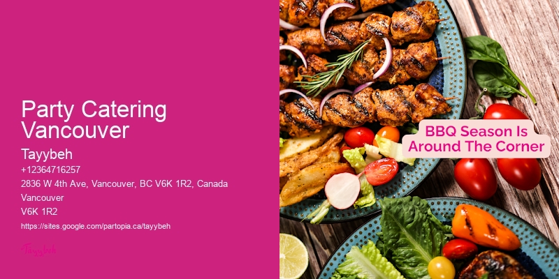Food Truck Catering Party Catering Vancouver