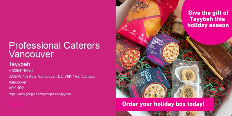 Catering Staff For Weddings Professional Caterers Vancouver