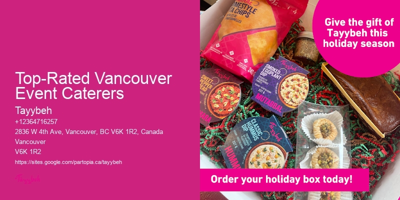 Top-Rated Vancouver Event Caterers