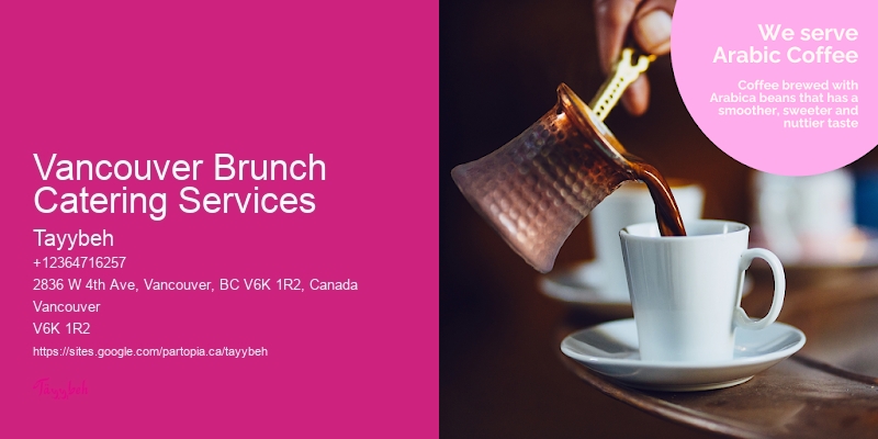 Affordable Event Catering Vancouver Brunch Catering Services