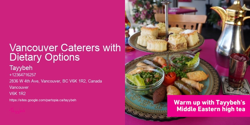Vancouver Caterers with Dietary Options