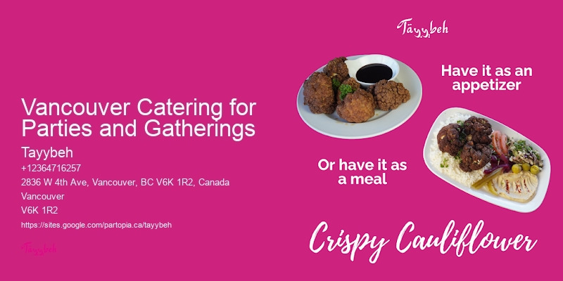 Office Catering Delivery Vancouver Catering for Parties and Gatherings