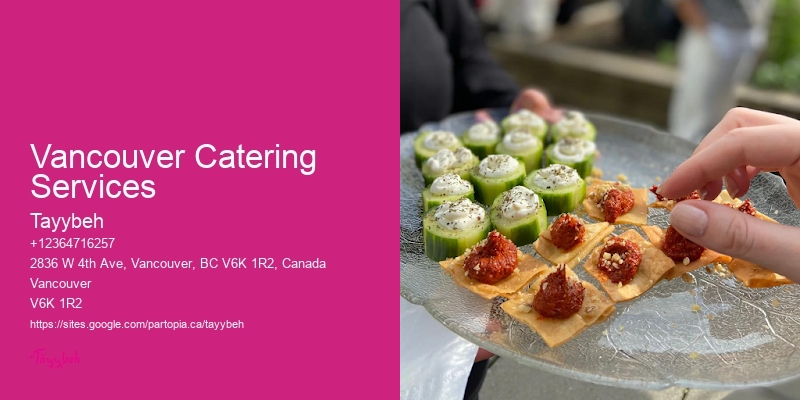 Vancouver Catering Services