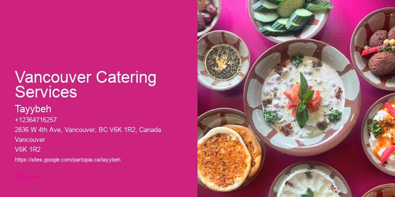 Caterer Vancouver Catering Services