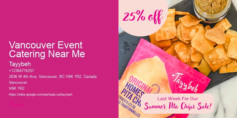 Vancouver Event Catering Near Me Halal Catering for Large Events