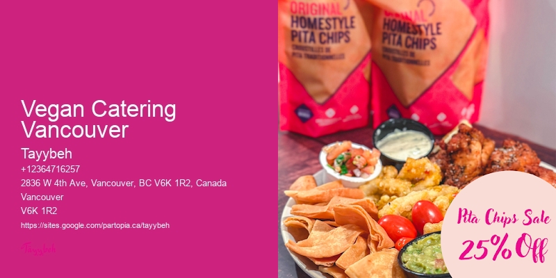 Luxury Event Catering Vegan Catering Vancouver