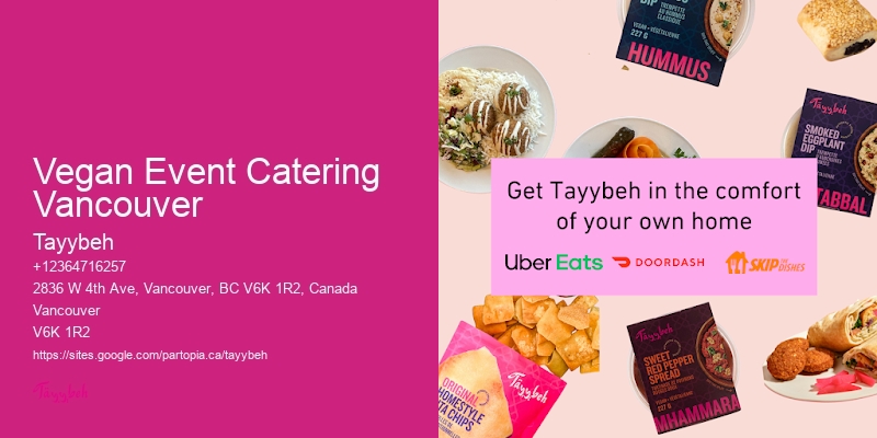Vegan Event Catering Vancouver