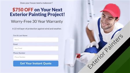 average cost of exterior home painting
