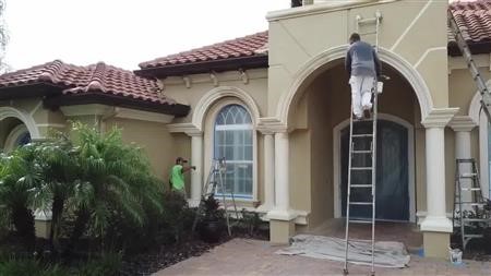 painting a house exterior diy