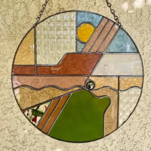 Elysian Landscape II - Stained Glass