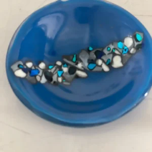 Rhapsody in Blue - Fused Glass