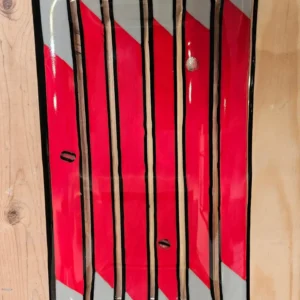 Bold Streaks - Fused Glass