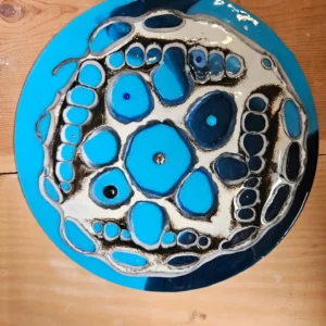 Lunar Tides - Fused Glass