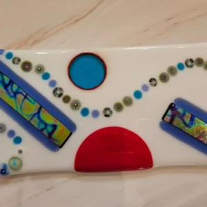 Vibrant Reflections - Fused Glass