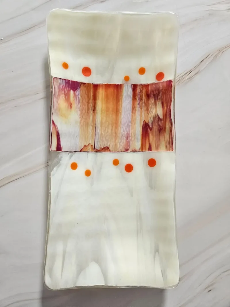 Tangerine Dreams - Fused Glass