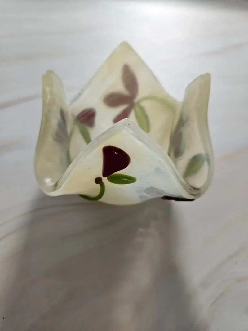 Gentle Blooms - Fused Glass