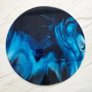 Ocean Depths - Fused Glass
